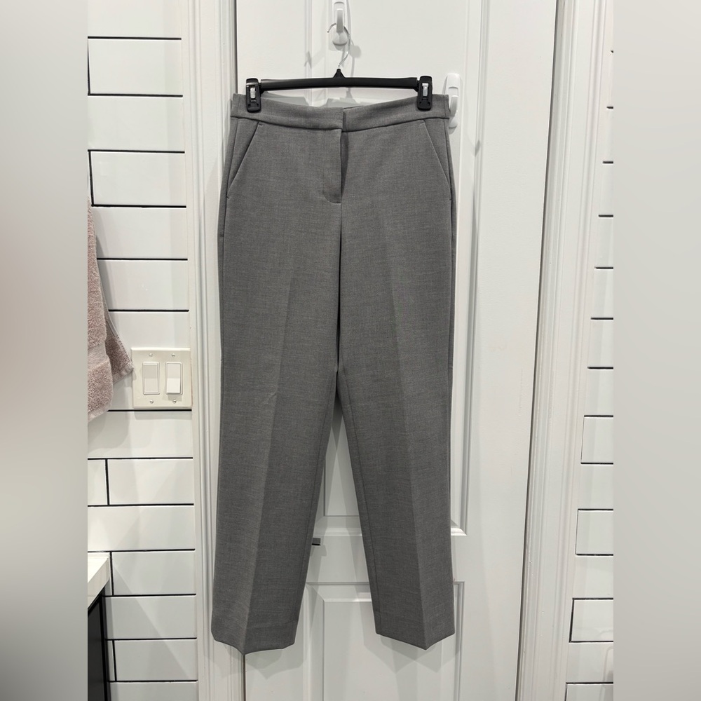 J. Crew Gray Cropped Ankle Pants